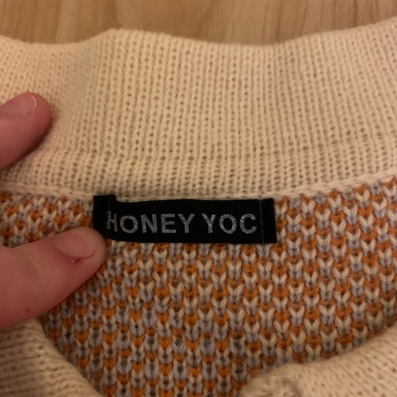 Sunset knit crop sweater - Picture 4 of 4